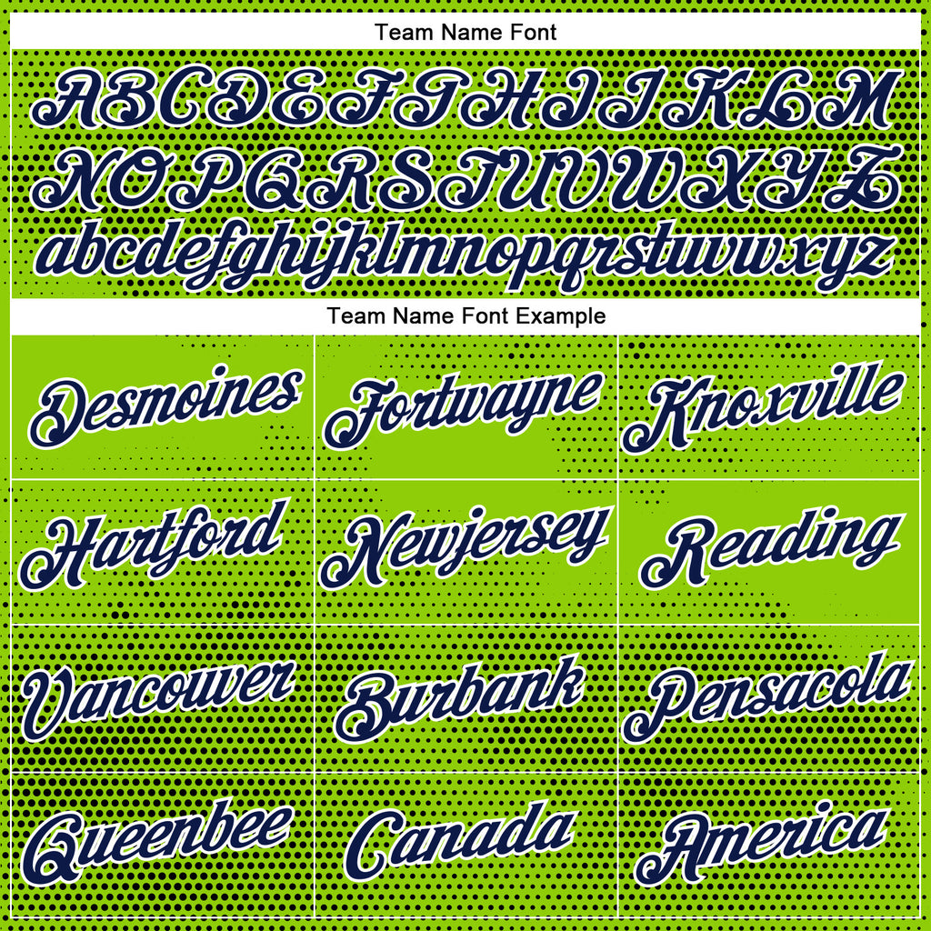 Custom Stitched Neon Green Navy-White 3D Pattern Design Sportswear Pullover Sweatshirt Hoodie