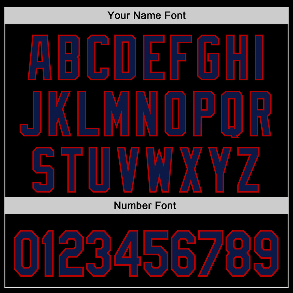 Custom Stitched Black Navy White-Red 3D Pattern Design Sportswear Pullover Sweatshirt Hoodie