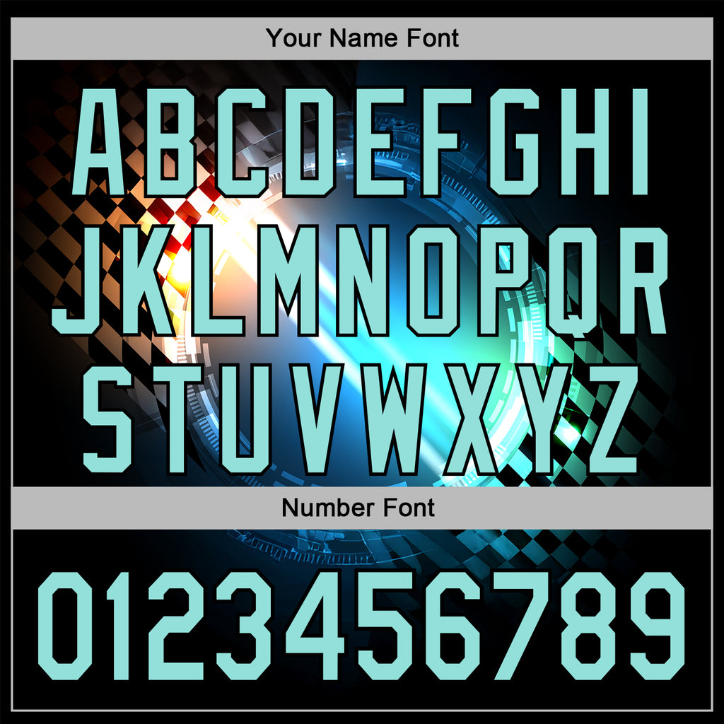 Custom Black Ice Blue-Blue 3D Pattern Design Formula Auto Car Racing Motorsport Sports Pullover Sweatshirt Hoodie