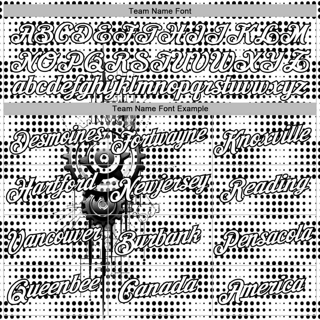 Custom White Black 3D Pattern Design Formula Auto Car Racing Motorsport Sports Pullover Sweatshirt Hoodie