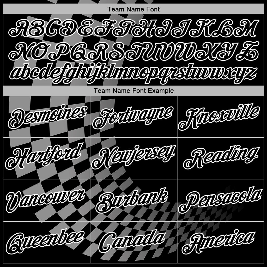 Custom Black White 3D Pattern Design Formula Auto Car Racing Motorsport Sports Pullover Sweatshirt Hoodie