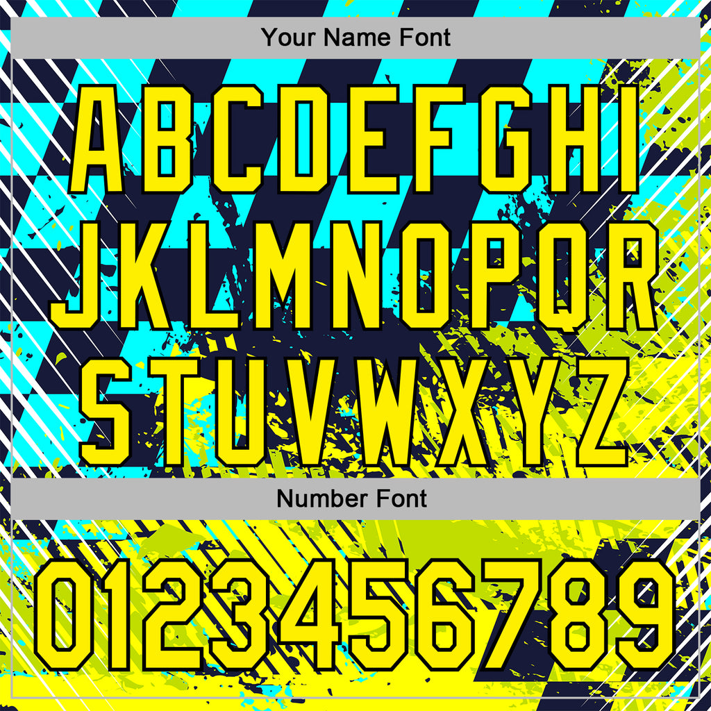 Custom Blue Light Yellow-Black 3D Pattern Design Formula Auto Car Racing Motorsport Sports Pullover Sweatshirt Hoodie