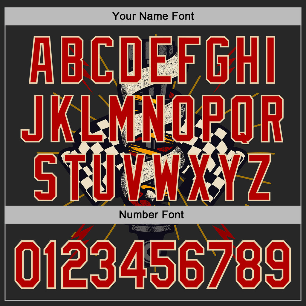 Custom White Fire Red City Cream-Yellow 3D Pattern Design Formula Auto Car Racing Motorsport Sports Pullover Sweatshirt Hoodie