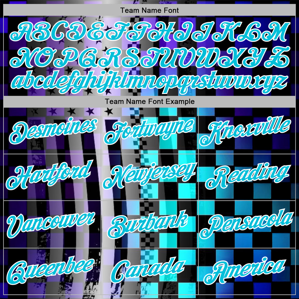 Custom Black Lakes Blue Purple-White 3D Pattern Design Formula Auto Car Racing Motorsport Sports Pullover Sweatshirt Hoodie