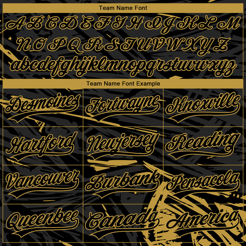 Custom Stitched Black Gray-Old Gold 3D Pattern Design Animal Lion Sports Pullover Sweatshirt Hoodie