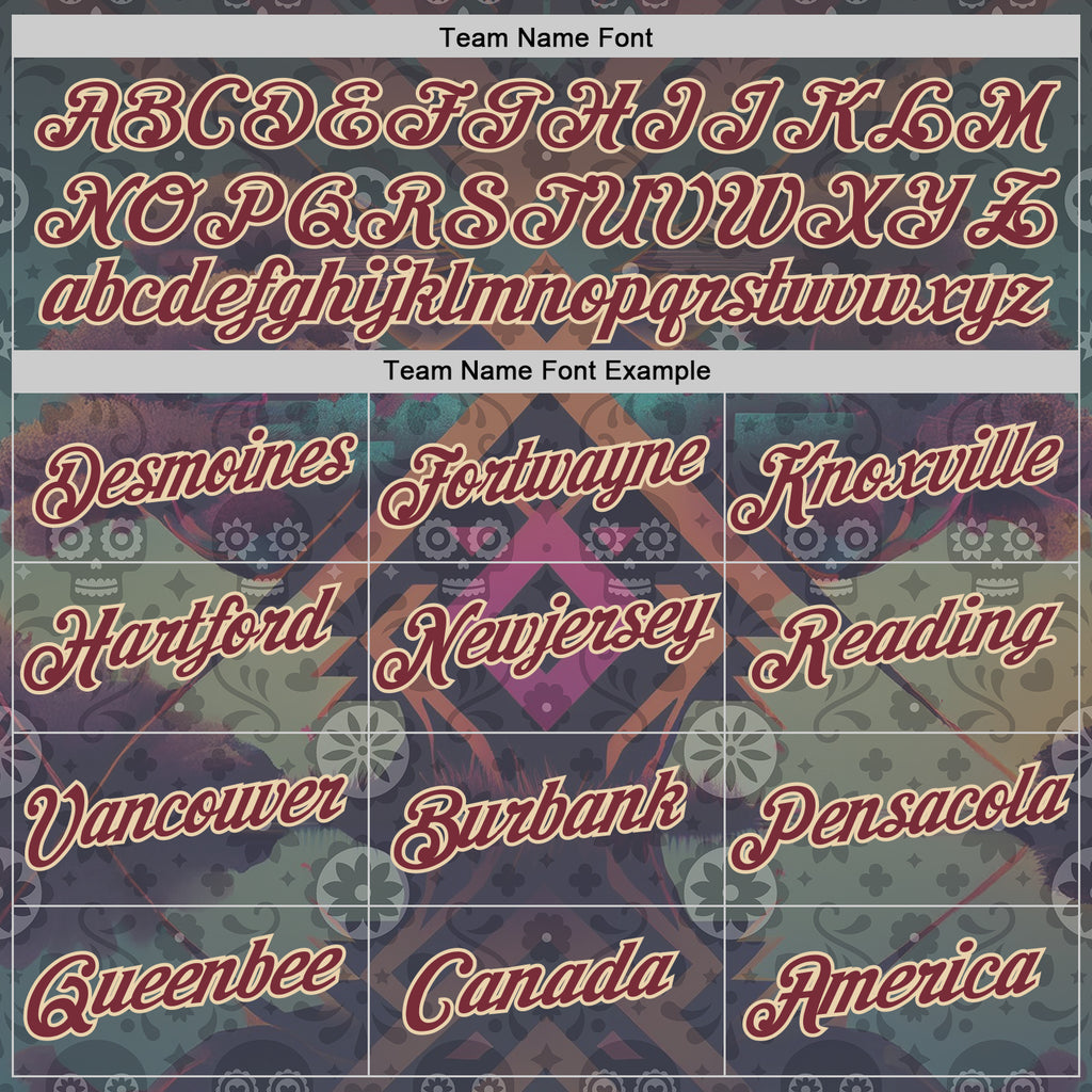 Custom Gray Burgundy-City Cream 3D Pattern Design Ethnic Tribal Sportswear Pullover Sweatshirt Hoodie