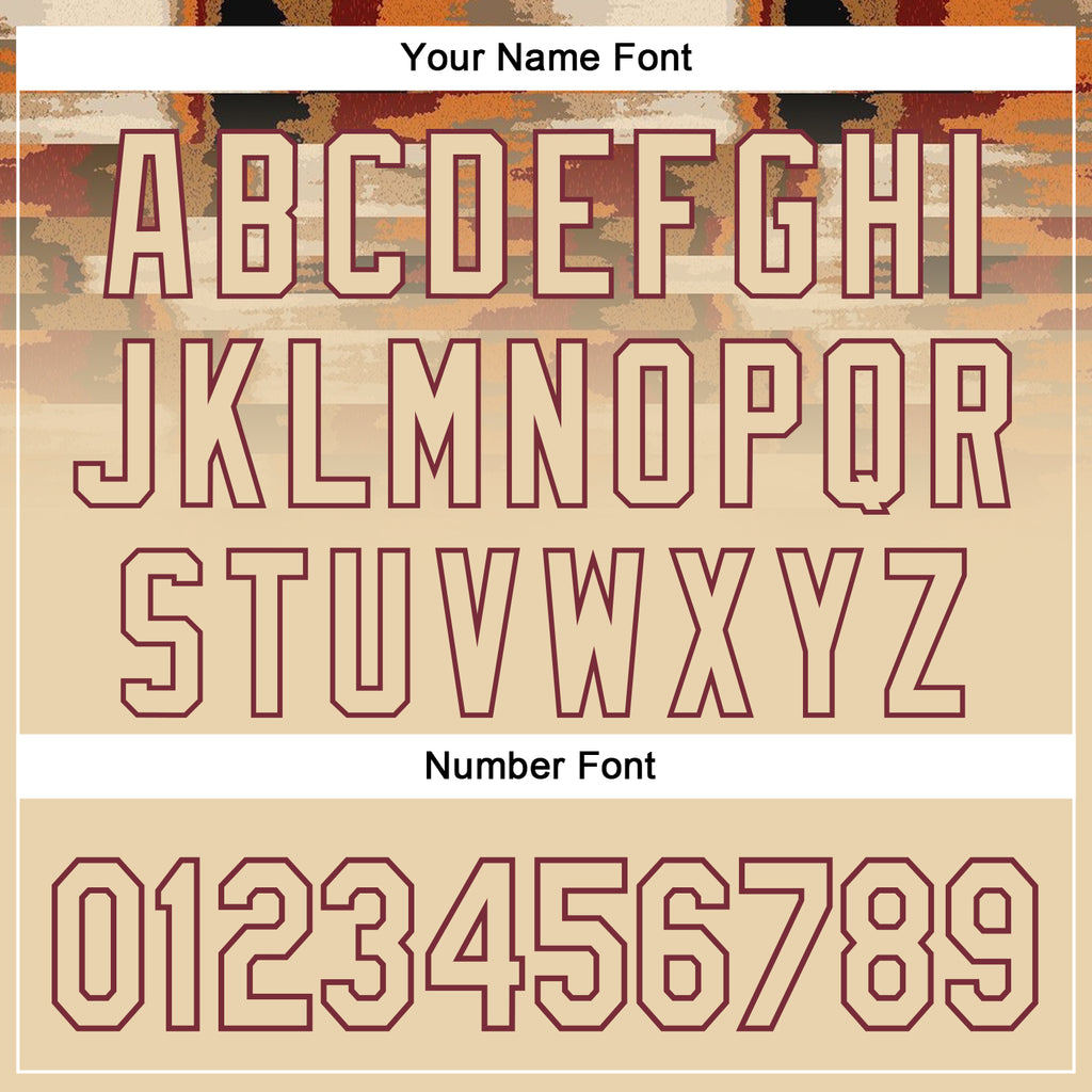 Custom City Cream Burgundy 3D Pattern Design Western Cowboy Tribal Ethnic Sports Pullover Sweatshirt Hoodie