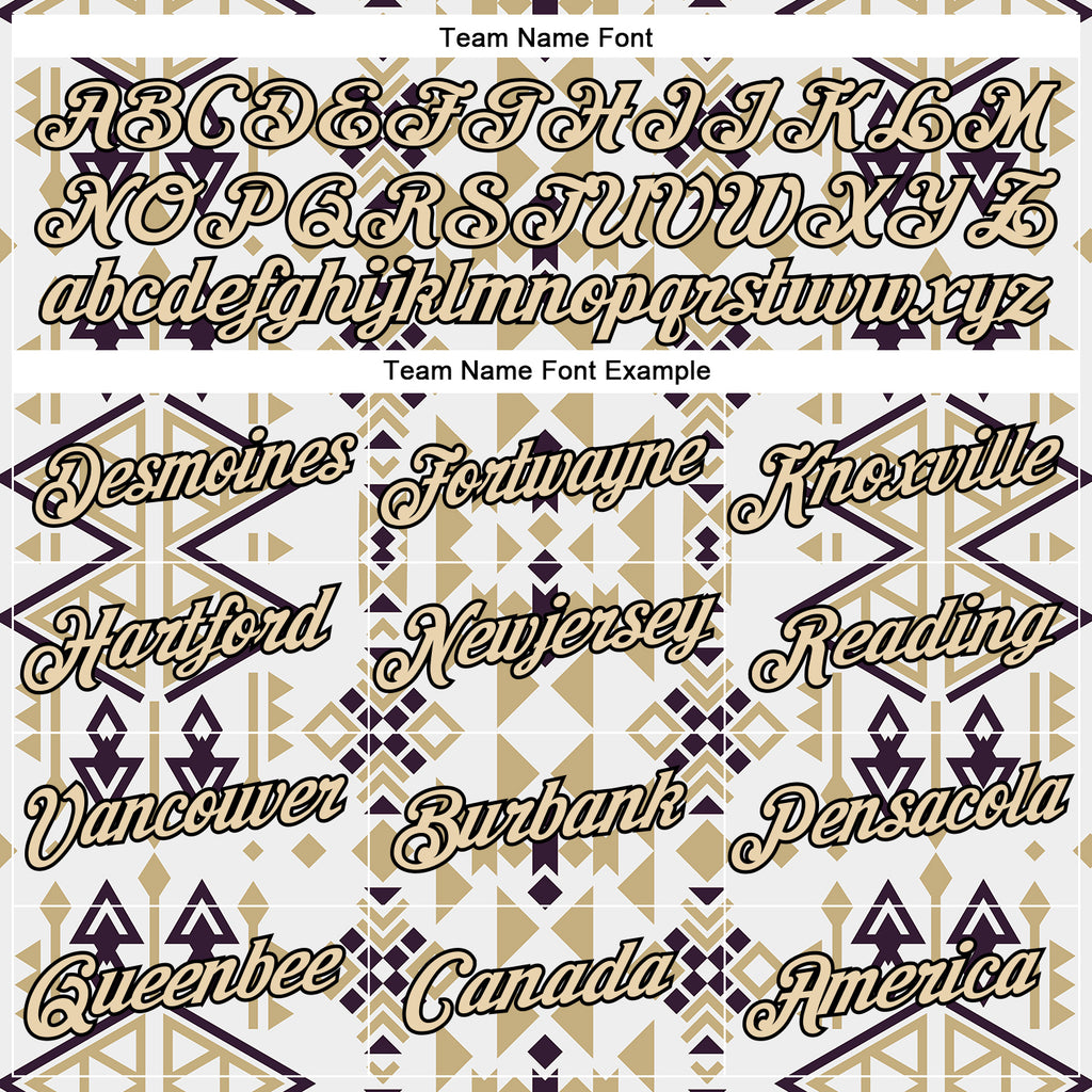 Custom White City Cream-Black 3D Pattern Design Western Cowboy Tribal Ethnic Sports Pullover Sweatshirt Hoodie