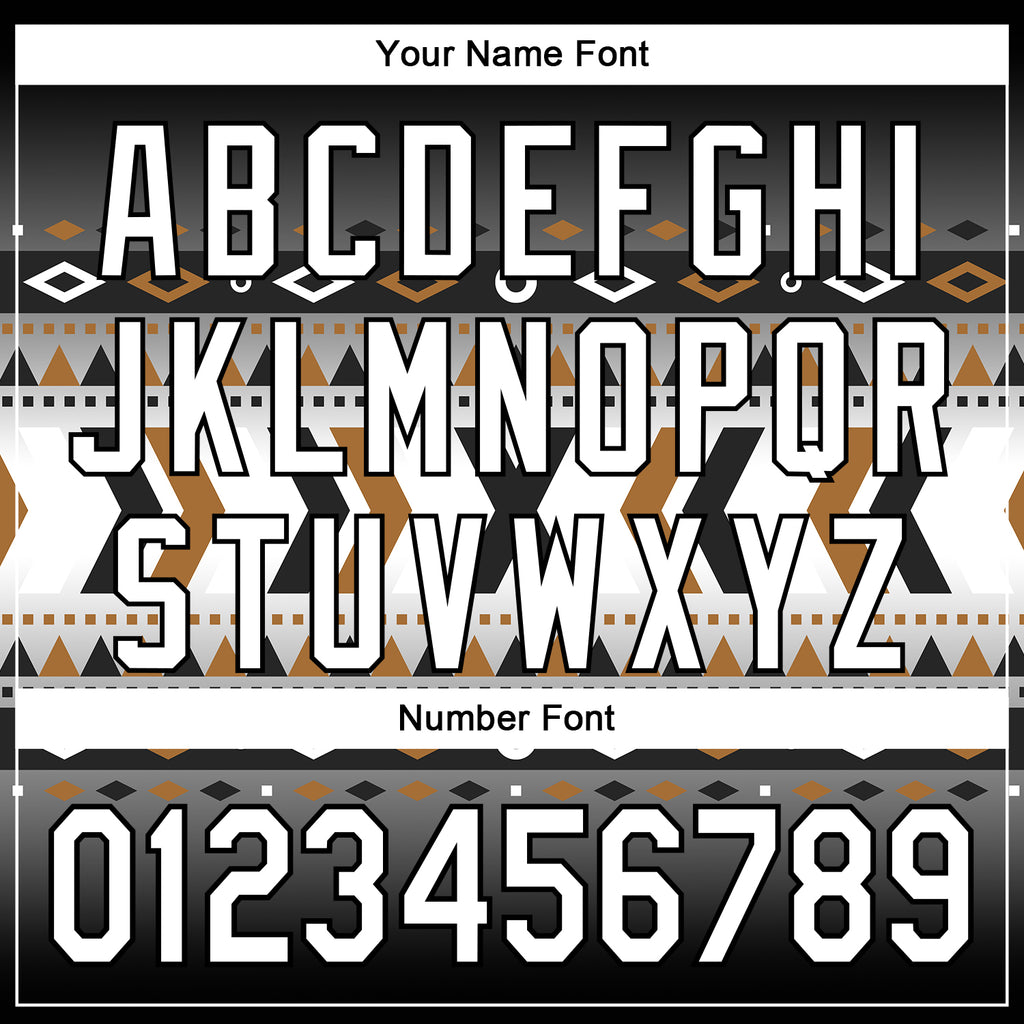 Custom Black White-Gray 3D Pattern Design Western Cowboy Tribal Ethnic Sports Pullover Sweatshirt Hoodie