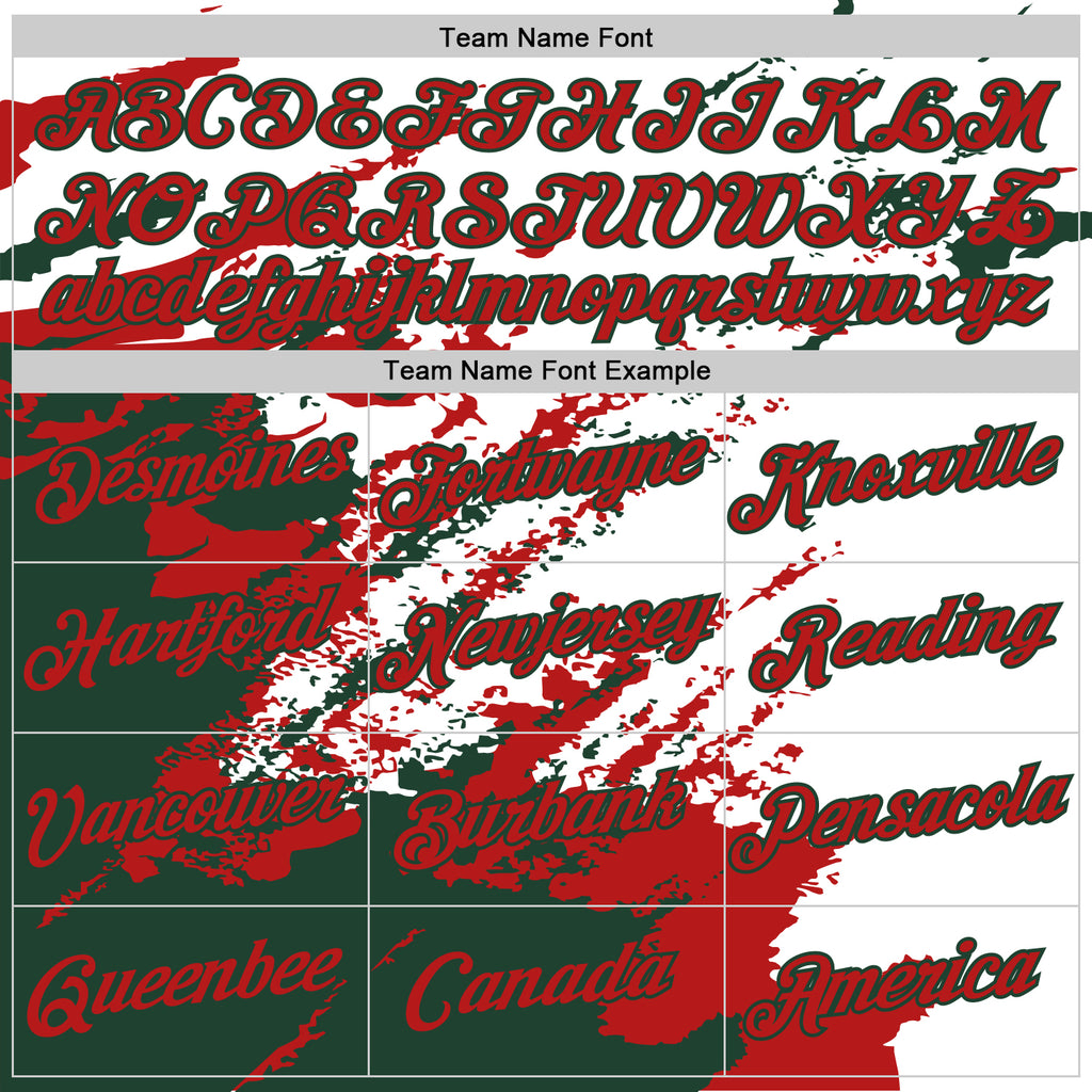 Custom Stitched White Red-Green 3D Pattern Design Abstract Fragment Art Splash Sports Pullover Sweatshirt Hoodie