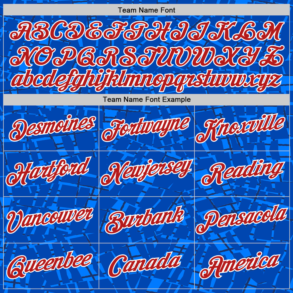 Custom Stitched Royal Red-White 3D Pattern Design Line Sports Pullover Sweatshirt Hoodie