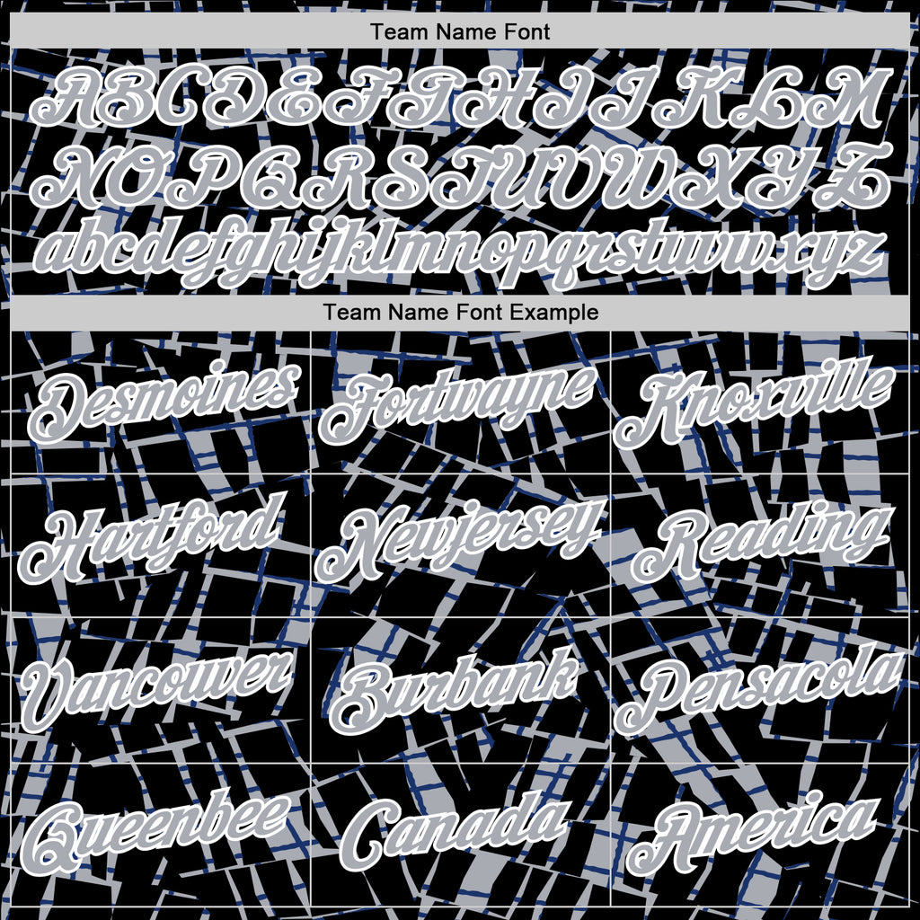 Custom Stitched Black Gray-White 3D Pattern Design Line Sports Pullover Sweatshirt Hoodie