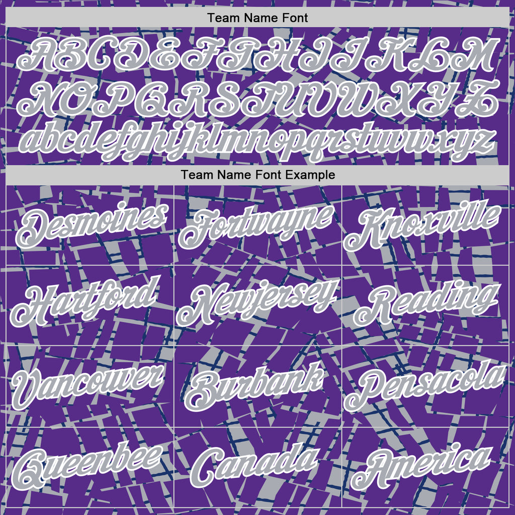 Custom Stitched Purple Gray-White 3D Pattern Design Line Sports Pullover Sweatshirt Hoodie