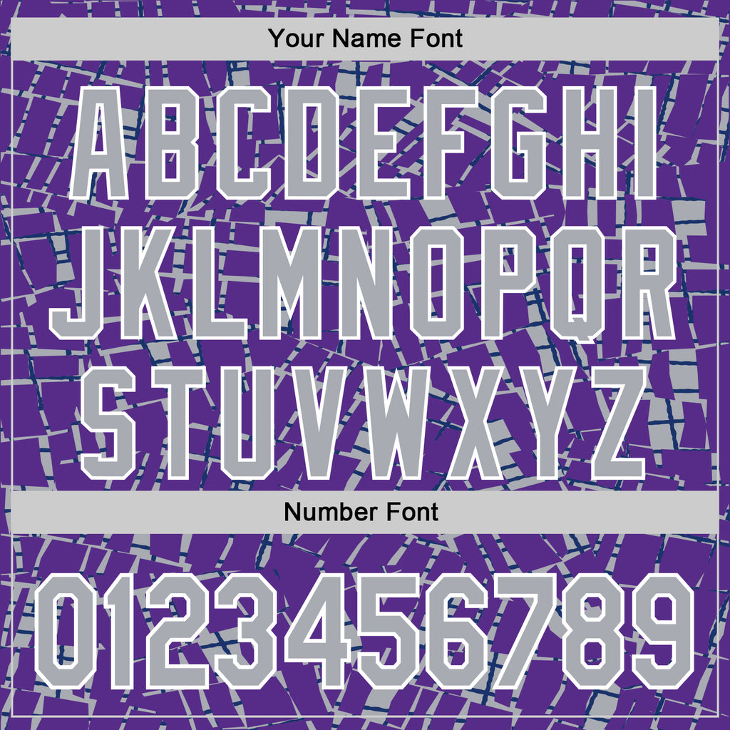 Custom Stitched Purple Gray-White 3D Pattern Design Line Sports Pullover Sweatshirt Hoodie