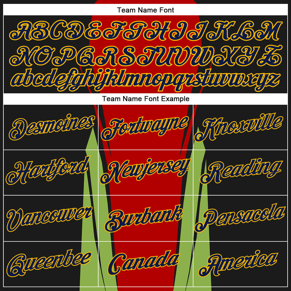 Custom Stitched Red Navy Black Green-Gold 3D Pattern Design Sportswear Pullover Sweatshirt Hoodie