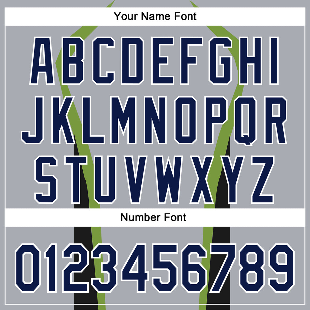 Custom Stitched Gray Navy Black Green-White 3D Pattern Design Sportswear Pullover Sweatshirt Hoodie