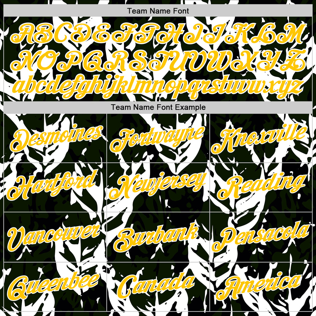 Custom Stitched Black Yellow Green-White 3D Pattern Design Sportswear Pullover Sweatshirt Hoodie