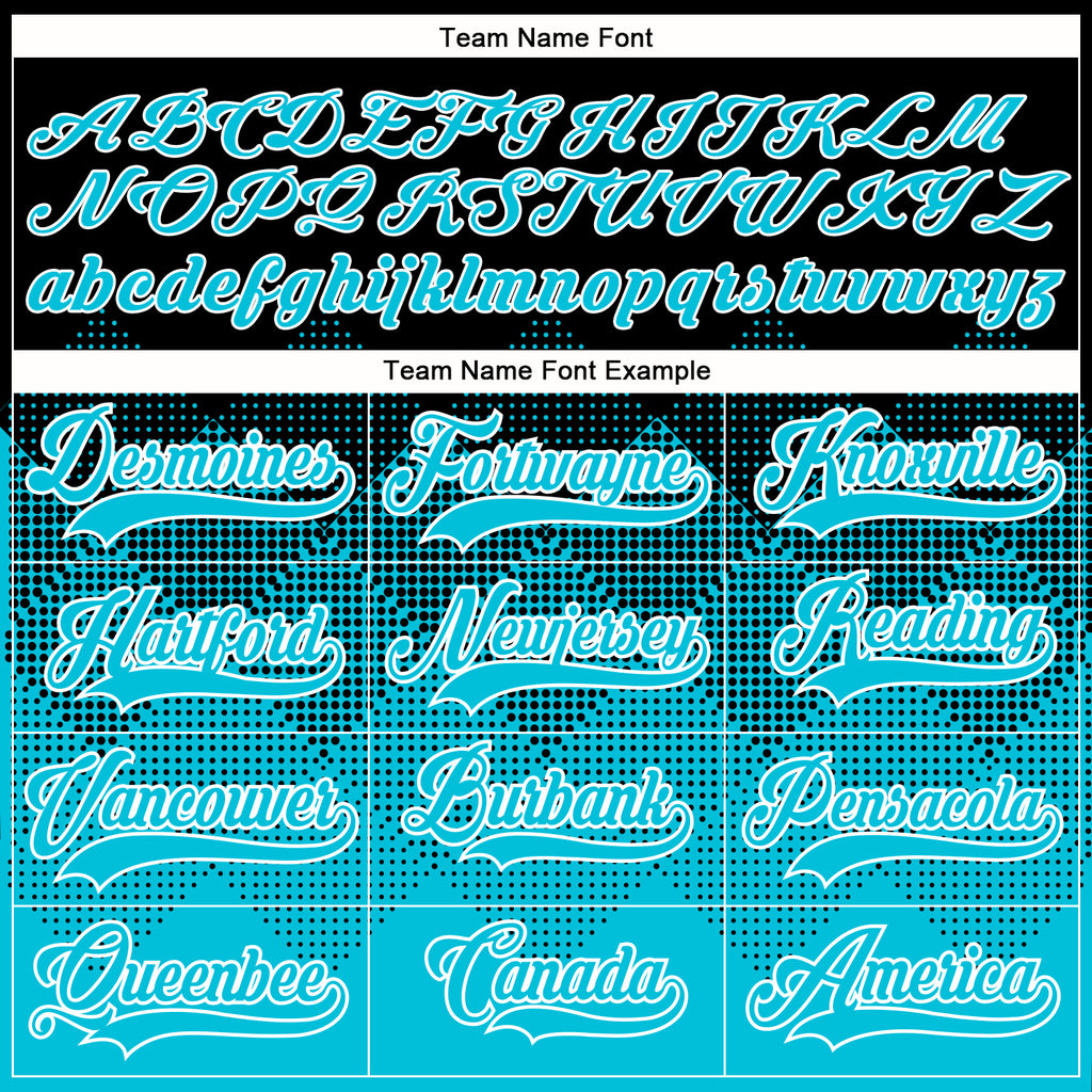 Custom Black Lakes Blue-White 3D Pattern Gradient Square Shapes Hockey Lace Neck Jersey