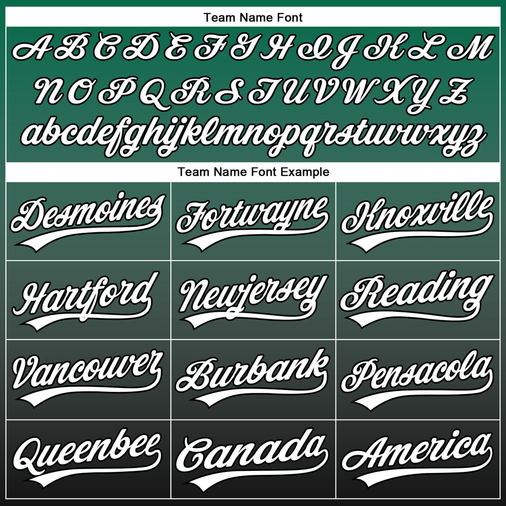 Custom Stitched Kelly Green White-Black 3D Pattern Design Abstract Shape Sports Pullover Sweatshirt Hoodie