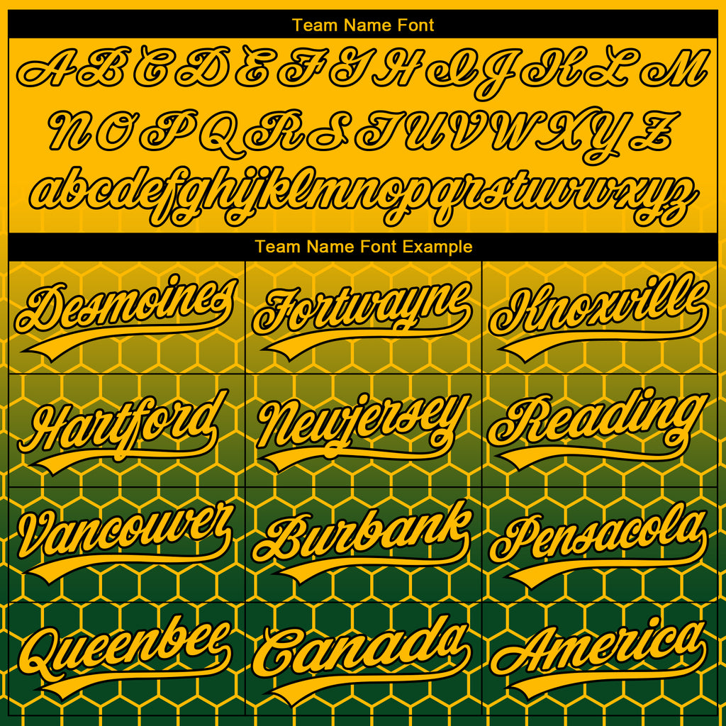 Custom Stitched Green Gold-Black 3D Pattern Design Geometrico Graph Sports Pullover Sweatshirt Hoodie