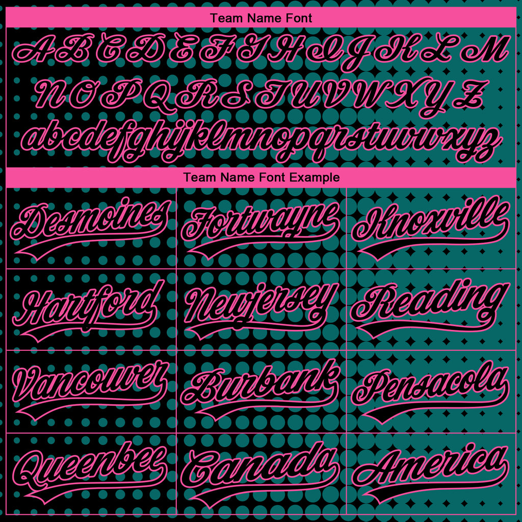 Custom Stitched Teal Black-Pink 3D Pattern Design Geometrico Graph Sports Pullover Sweatshirt Hoodie