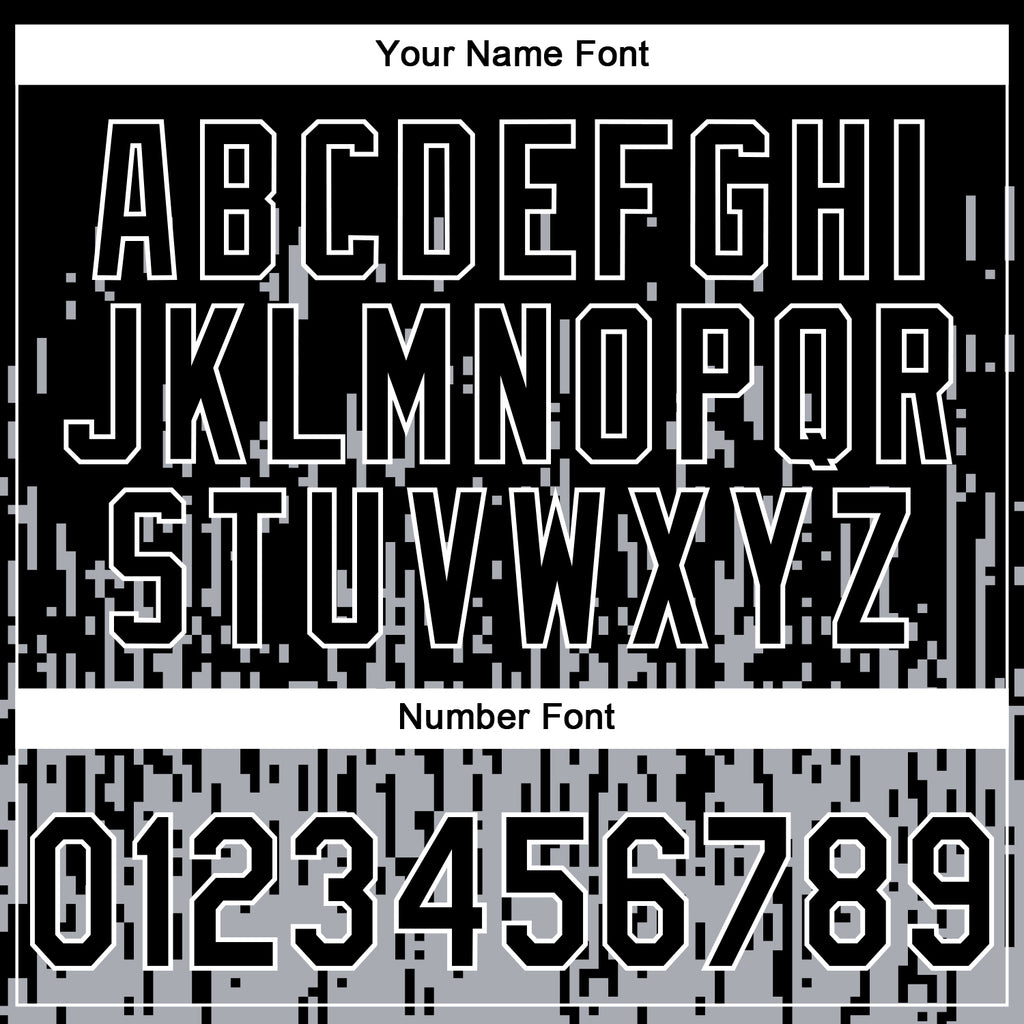 Custom Stitched Gray Black-White 3D Pattern Design Abstract Shape Sports Pullover Sweatshirt Hoodie