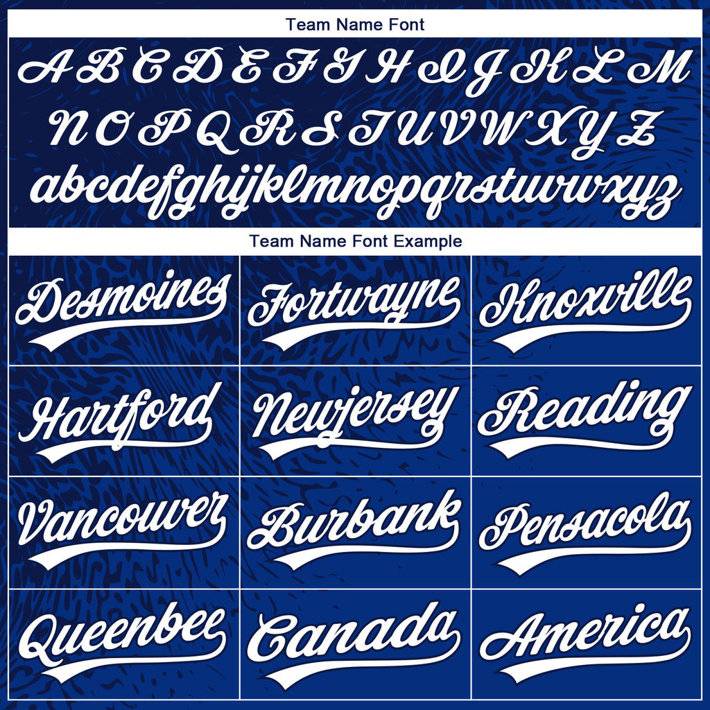 Custom Stitched Royal White-Navy 3D Pattern Design Abstract Shape Sports Pullover Sweatshirt Hoodie