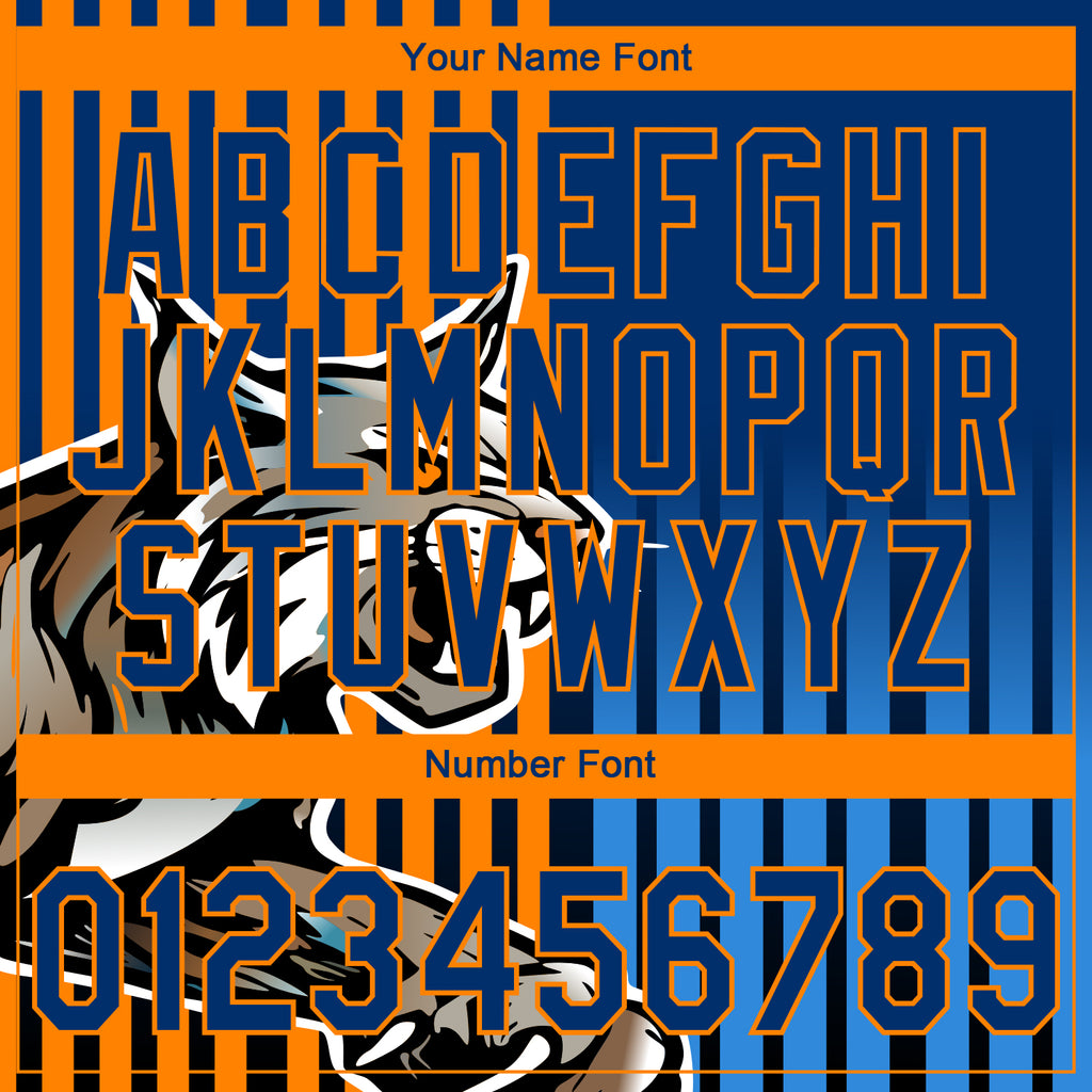 Custom Stitched Powder Blue US Navy Blue-Bay Orange 3D Pattern Design Leopardo Sports Pullover Sweatshirt Hoodie