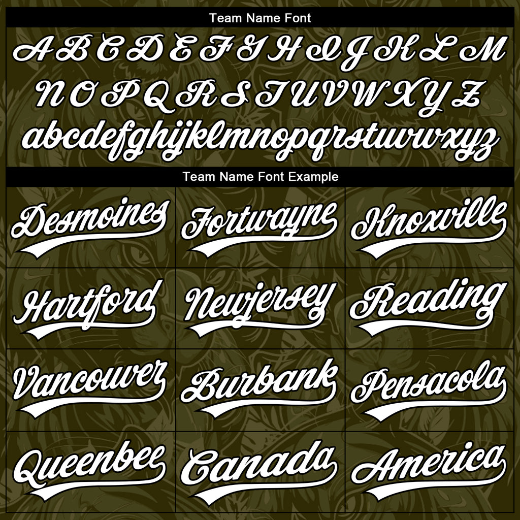 Custom Stitched Olive White-Black 3D Pattern Design Leopardo Sports Pullover Sweatshirt Hoodie