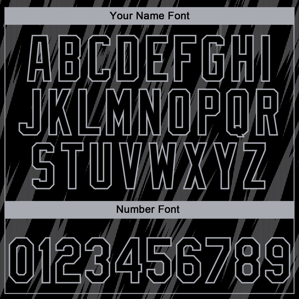 Custom Stitched Steel Gray Black-Gray 3D Pattern Design Leopardo Sports Pullover Sweatshirt Hoodie