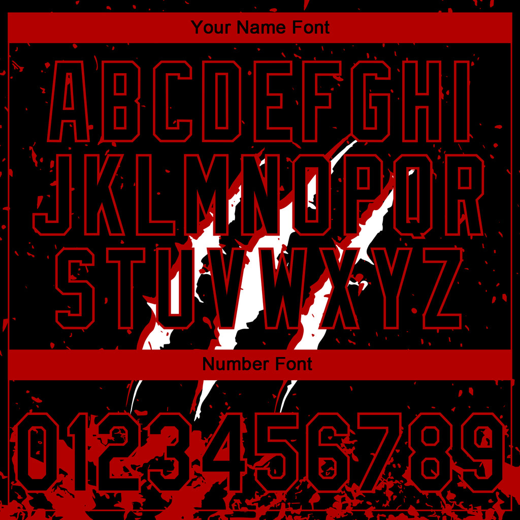 Custom Stitched Black Black-Red 3D Pattern Design Leopardo Scratch Sports Pullover Sweatshirt Hoodie