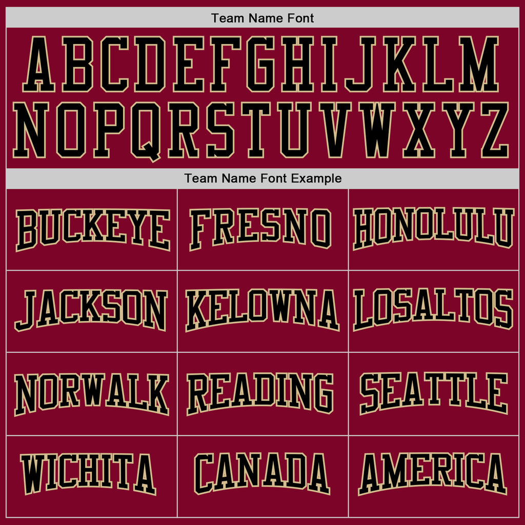 Custom Maroon Black-Vegas Gold 3D Pattern Design Game Day Arizona Inspired Sports Pullover Sweatshirt Hoodie