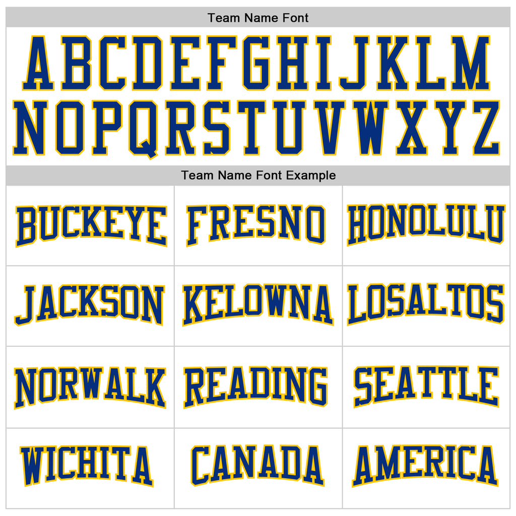 Custom White Royal-Yellow 3D Pattern Design Game Day Buffalo Inspired Sports Pullover Sweatshirt Hoodie