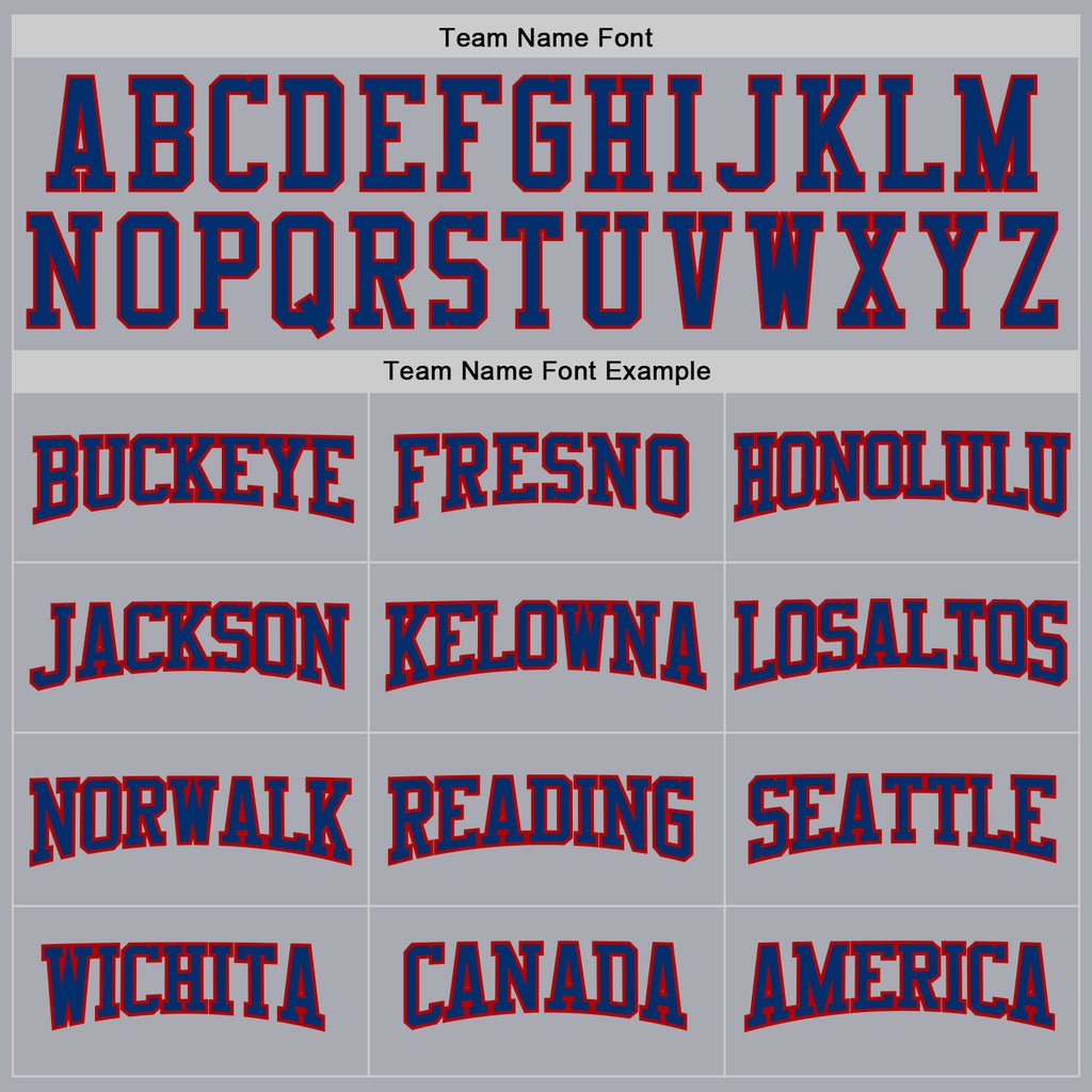 Custom Gray US Navy Blue-Red 3D Pattern Design Game Day Columbus Inspired Sports Pullover Sweatshirt Hoodie