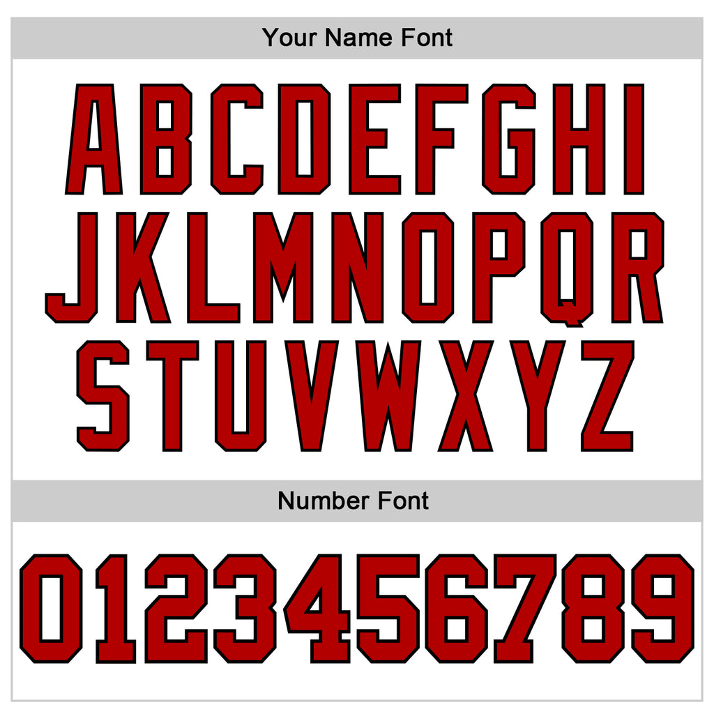 Custom White Red-Black 3D Pattern Design Game Day New Jersey Inspired Sports Pullover Sweatshirt Hoodie