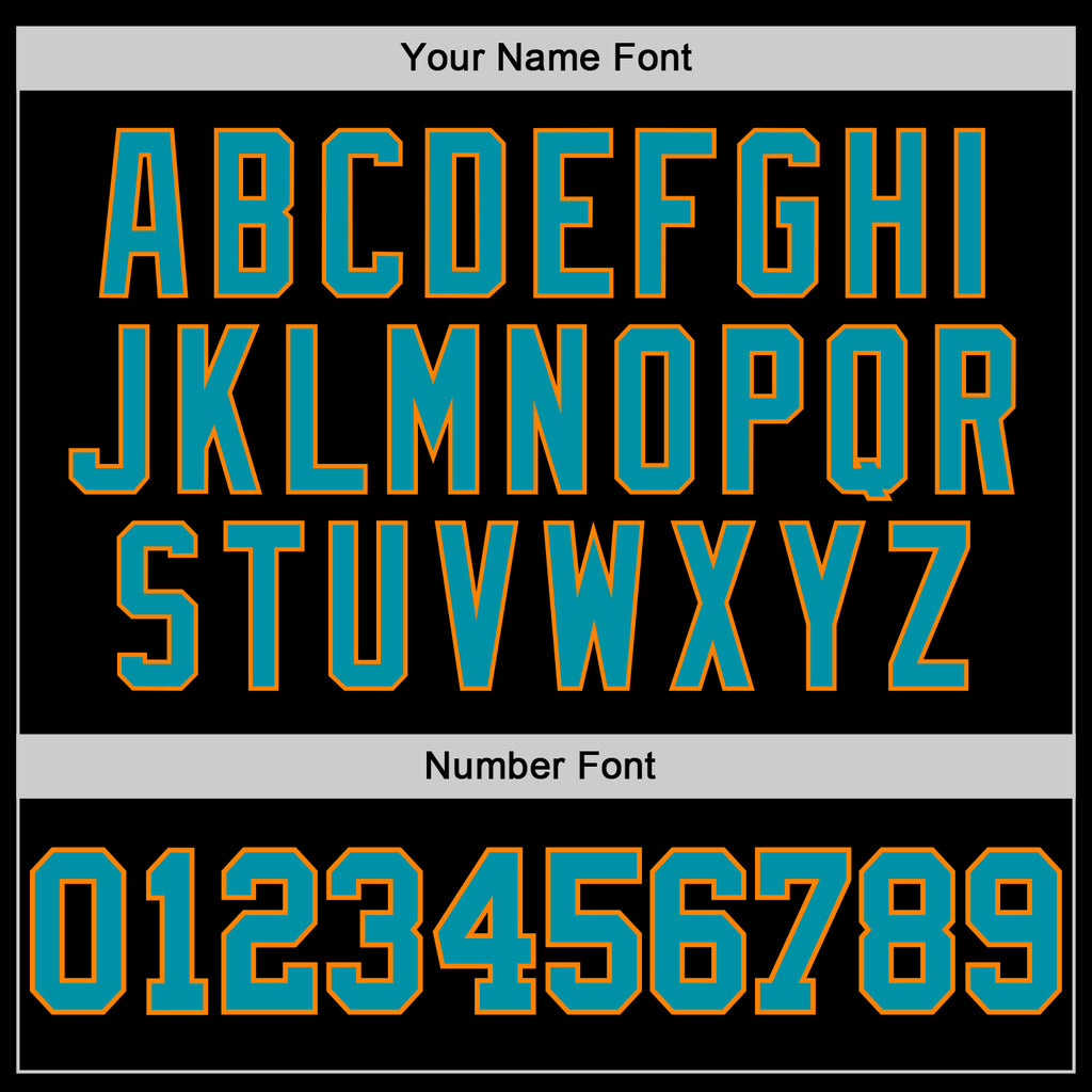 Custom Black Teal-Bay Orange 3D Pattern Design Game Day San Jose Inspired Sports Pullover Sweatshirt Hoodie