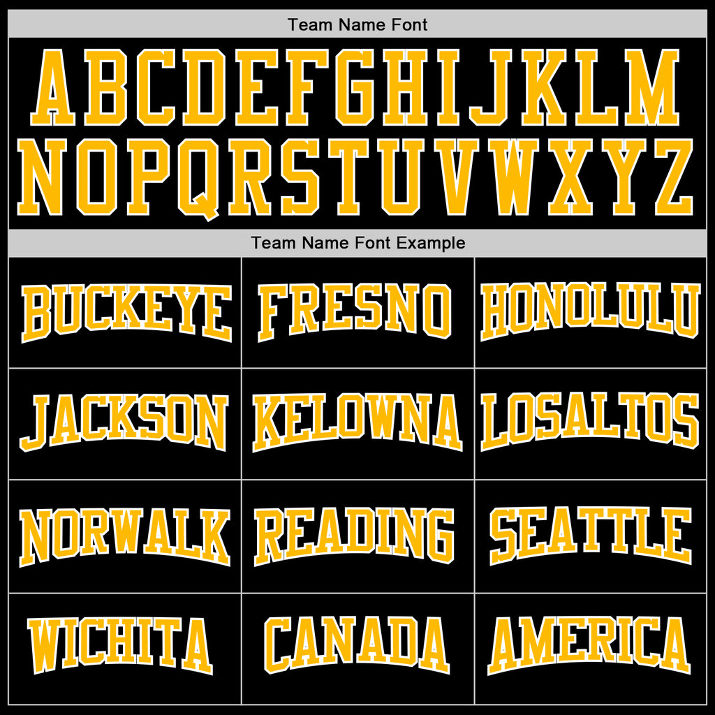 Custom Black Gold-White 3D Pattern Design Game Day Boston Inspired Sports Pullover Sweatshirt Hoodie