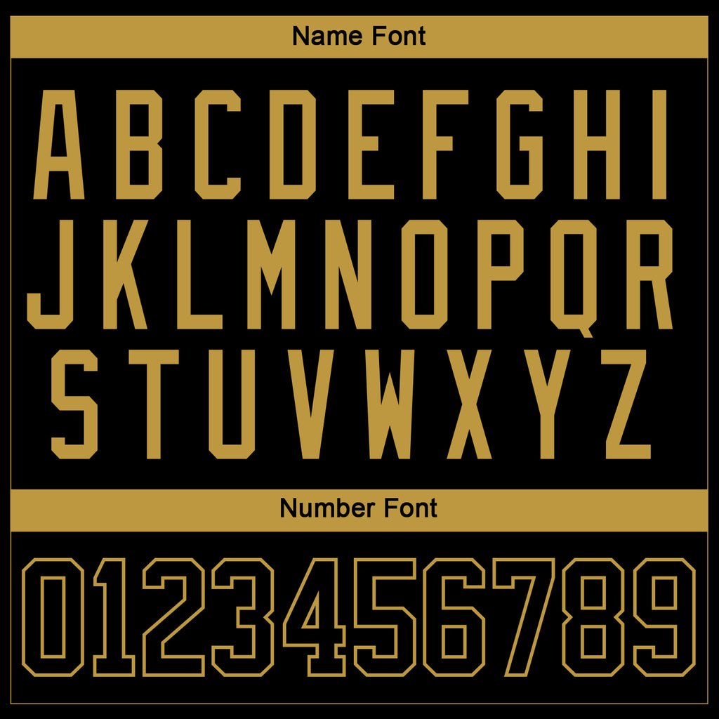 Custom Black Old Gold-White 3D Pattern Curve Lines Hockey Lace Neck Jersey