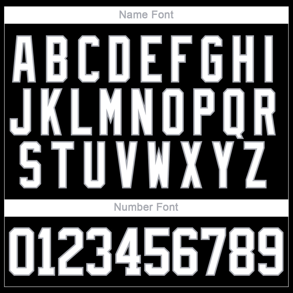 Custom Black White-Gray 3D Pattern Abstract Shape Hockey Lace Neck Jersey