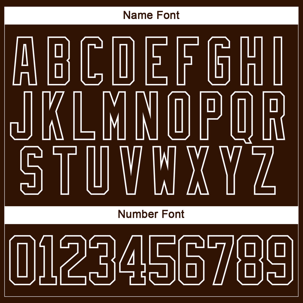 Custom Brown Gray-White 3D Pattern Abstract Shape Hockey Lace Neck Jersey