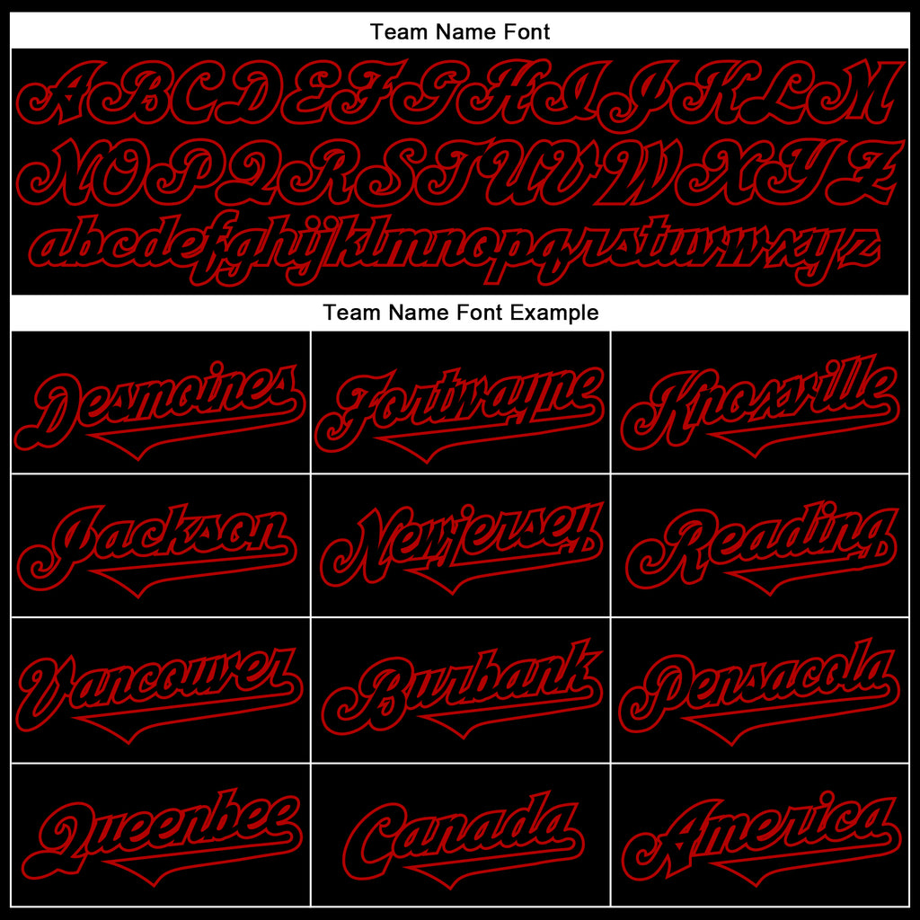 Custom Black Red 3D Pattern Design Rave Bloody Handprint Authentic Baseball Jersey