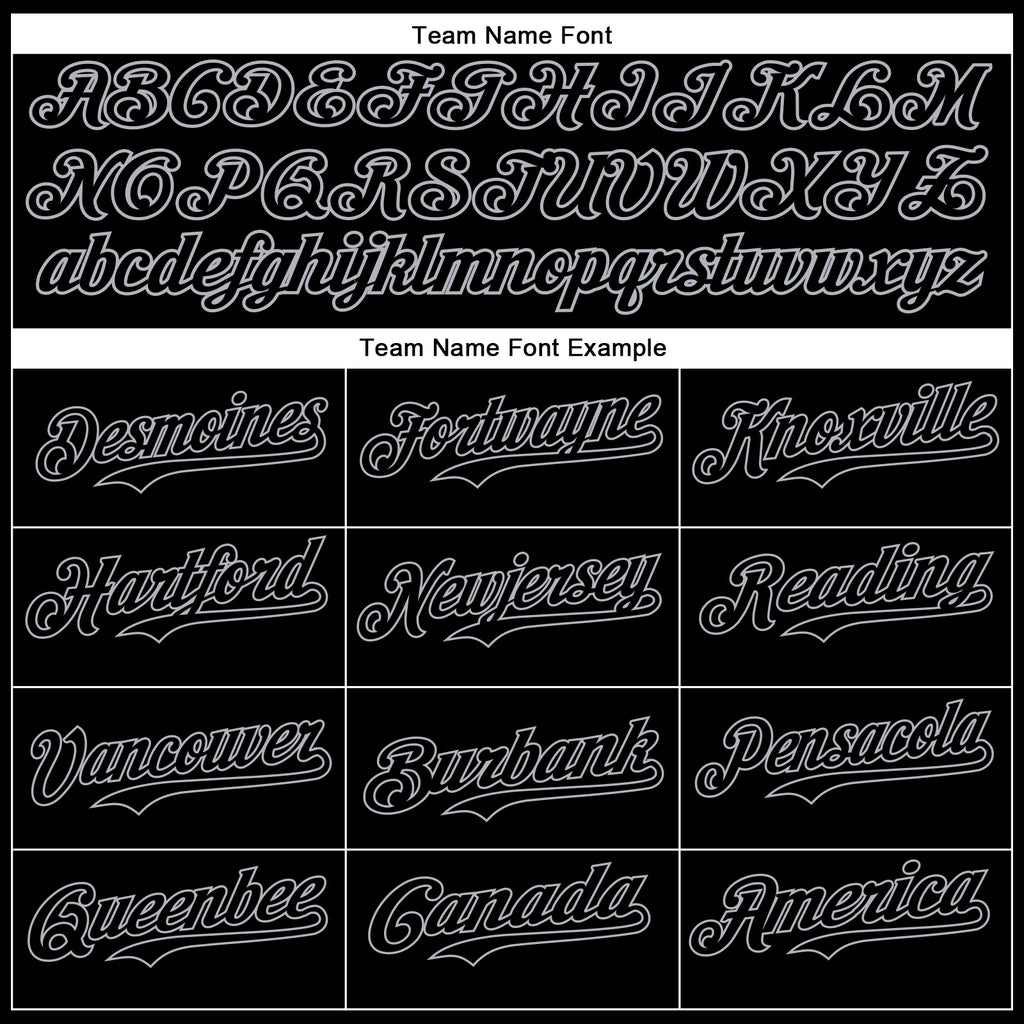 Custom Black Gray 3D Pattern Design Diagonal Stripes Authentic Baseball Jersey