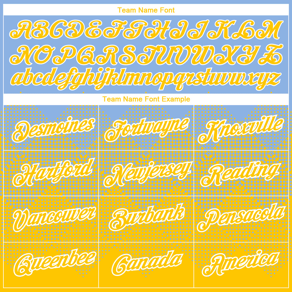 Custom Light Blue Yellow-White 3D Pattern Design Gradient Square Shapes Performance T-Shirt