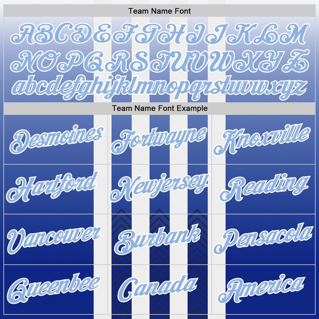 Custom White Light Blue-Black 3D Pattern Design Argentina Gradient Sport Wear Performance T-Shirt