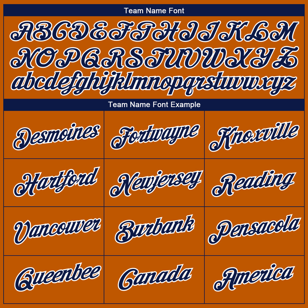 Custom Texas Orange Navy-White 3D Pattern Design Gradient Style Twinkle Star Performance T-Shirt