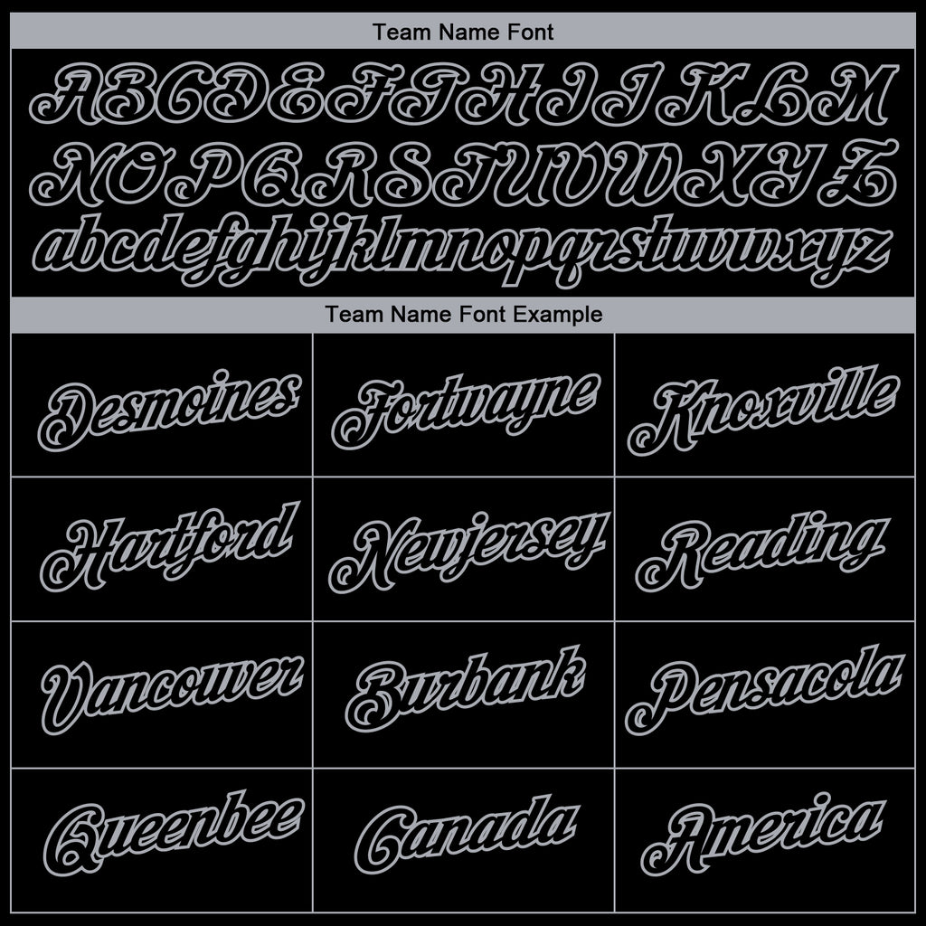 Custom Black Gray 3D San Antonio City Edition Fade Fashion Performance T-Shirt