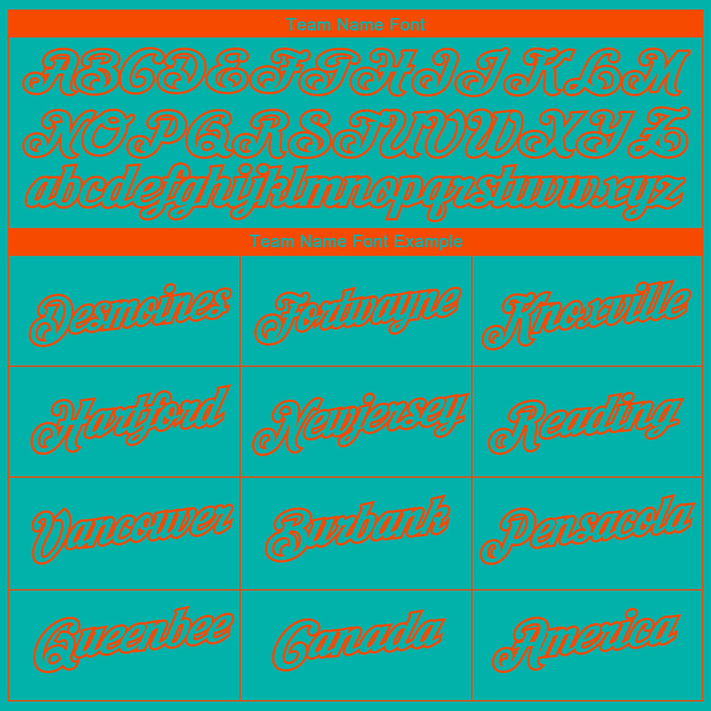 Custom Aqua Orange 3D Miami City Edition Fade Fashion Performance T-Shirt