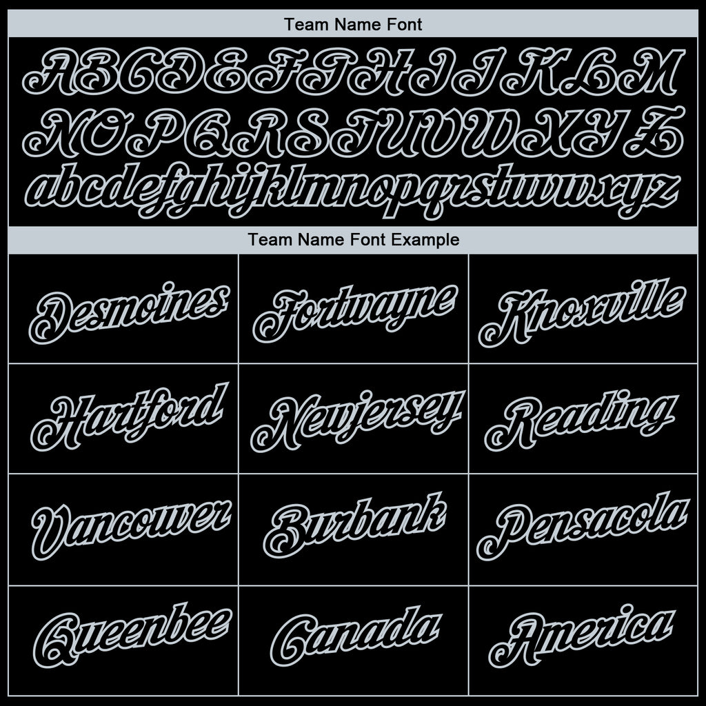 Custom Black Silver 3D Oakland City Edition Fade Fashion Performance T-Shirt