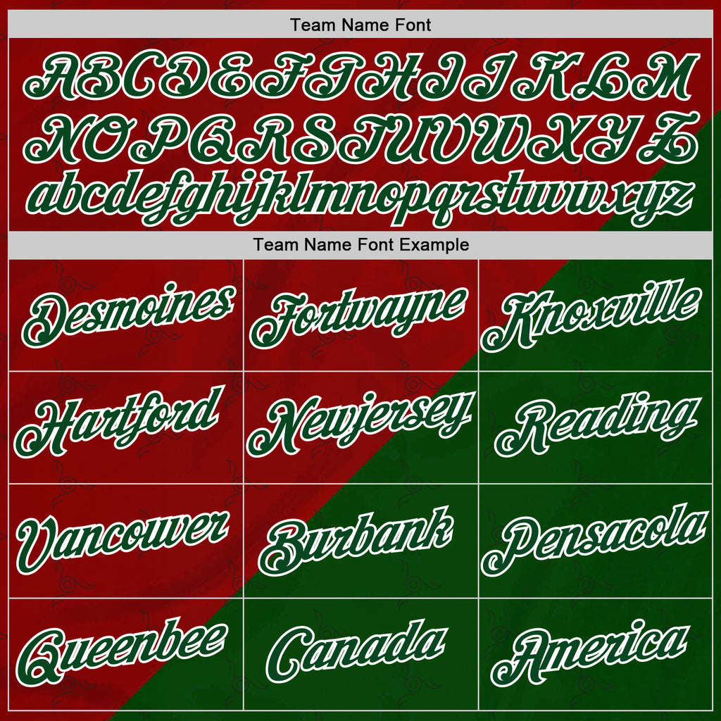 Custom Stitched Red Green-White 3D Pattern Design Mexico Subtle Sports Wear Pullover Sweatshirt Hoodie