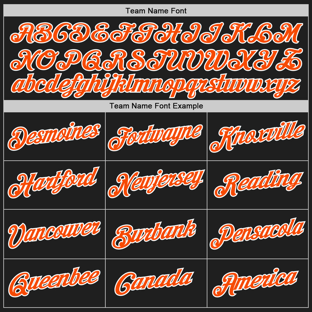 Custom Stitched Black Orange-White 3D Pattern Design Abstract Brush Stroke Sports Pullover Sweatshirt Hoodie